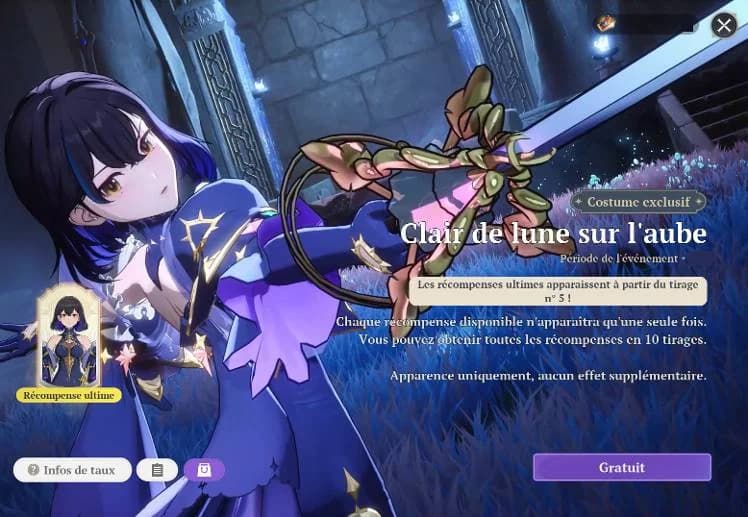 Moonlight Across the Dawn — Exclusive Skin