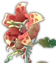 Fleur entravante fanée