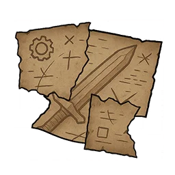 Fragment de schéma de fabrication d'arme