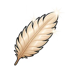 Soft Giant Bird Feather