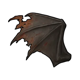 Ailes de chauve-souris lacérées
