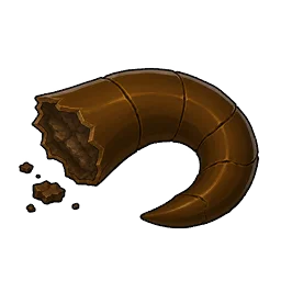 Corne de mouton brisée