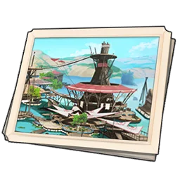 [Arrière-plan] Maison flottante