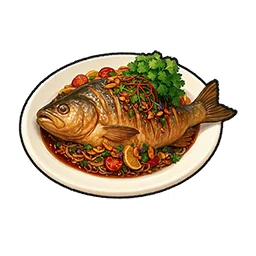 Huge Steamed Fish