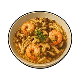 Stir-fried Mushrooms and Seafood