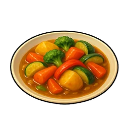 Stir-fried Vegetables with Curry