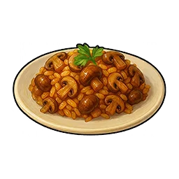 버섯 필라프