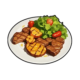 炭烤水果牛肉