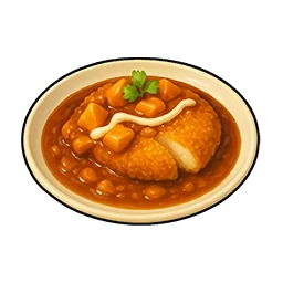 커리 치킨 커틀릿