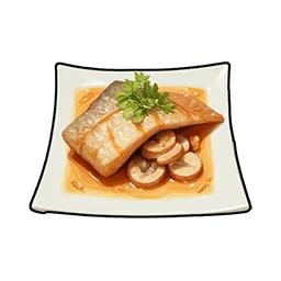 Steamed Fish with Mushrooms