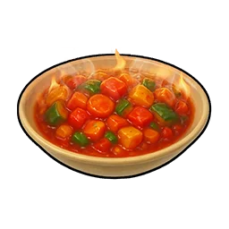 불타는 야채 스튜