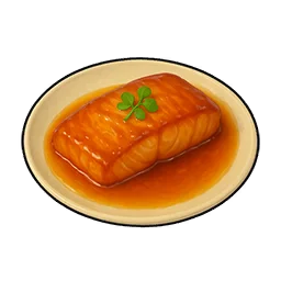 Pesce brasato al miele