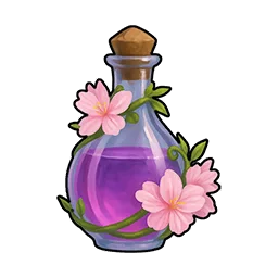 Flacon fleuri