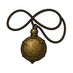Pendentif usé