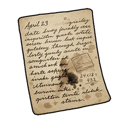 Journal de voyage - Page A