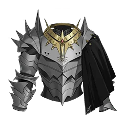 Haut du cœur noir de dragon tyran