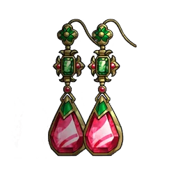 Boucles d'oreilles de la rafale brûlante (Robustes)