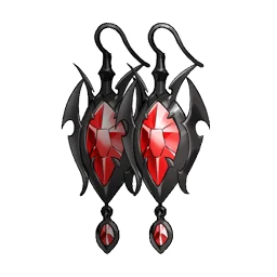 Boucles d'oreilles du souverain cupide