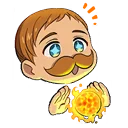 Emoji d'Escanor 08