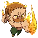 Emoji d'Escanor 09
