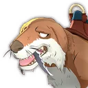 Zahmer Schwertwolf