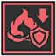 Réduction de la défense de Feu