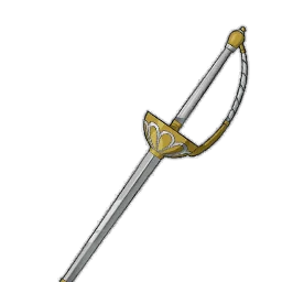 Rapière d'artisan délicat
