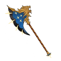 Hache à l'aura triomphale